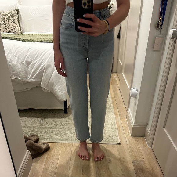 RE/DONE COMFORT STRETCH HIGH RISE STOVE PIPE - Picture 8 of 9